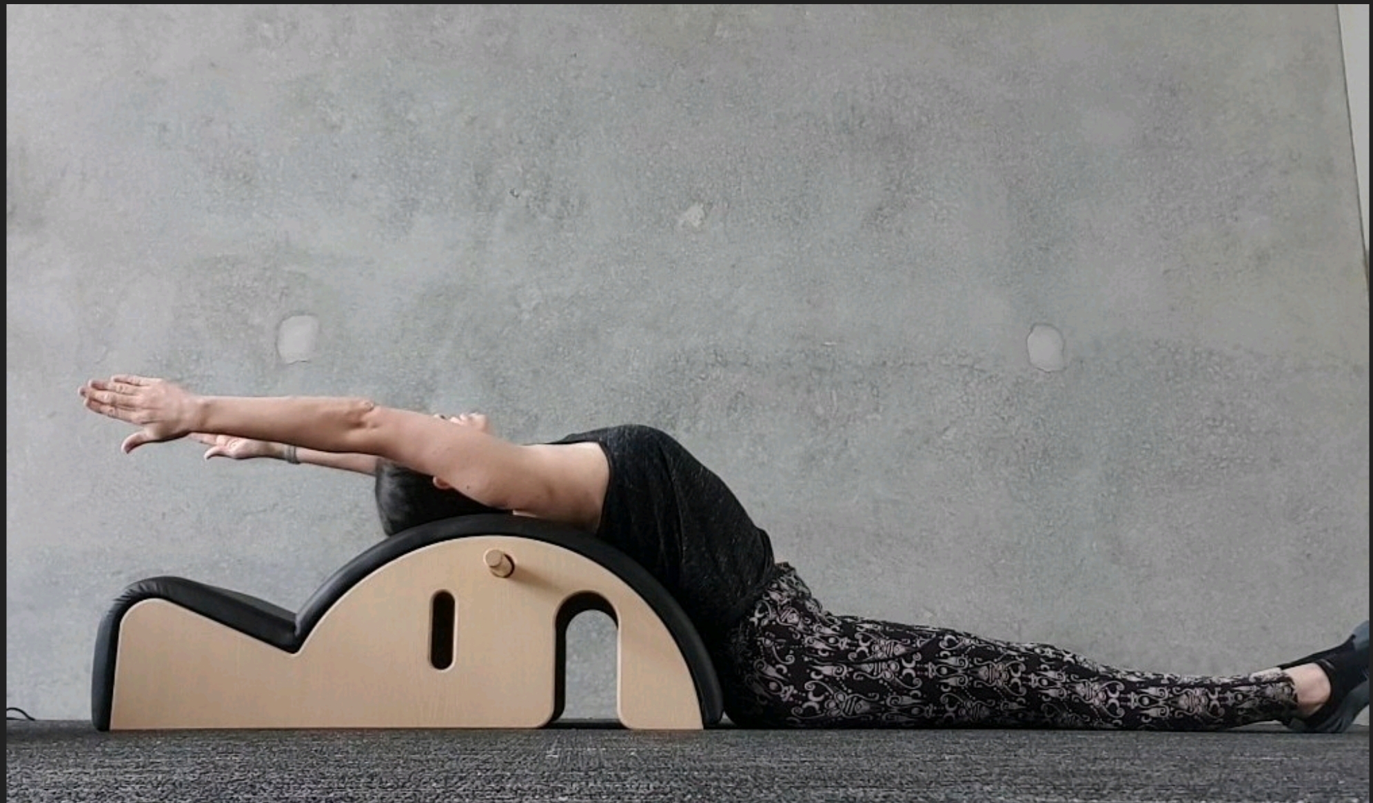 Function for change neck and shoulder supine stretch